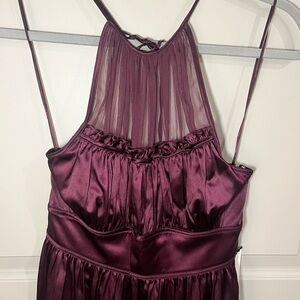 SUSANA MONACO Silk Halter Dress- 4
